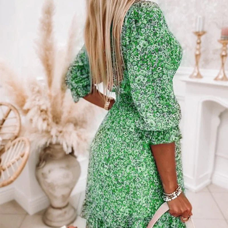 Margot | Elegant Floral Dress