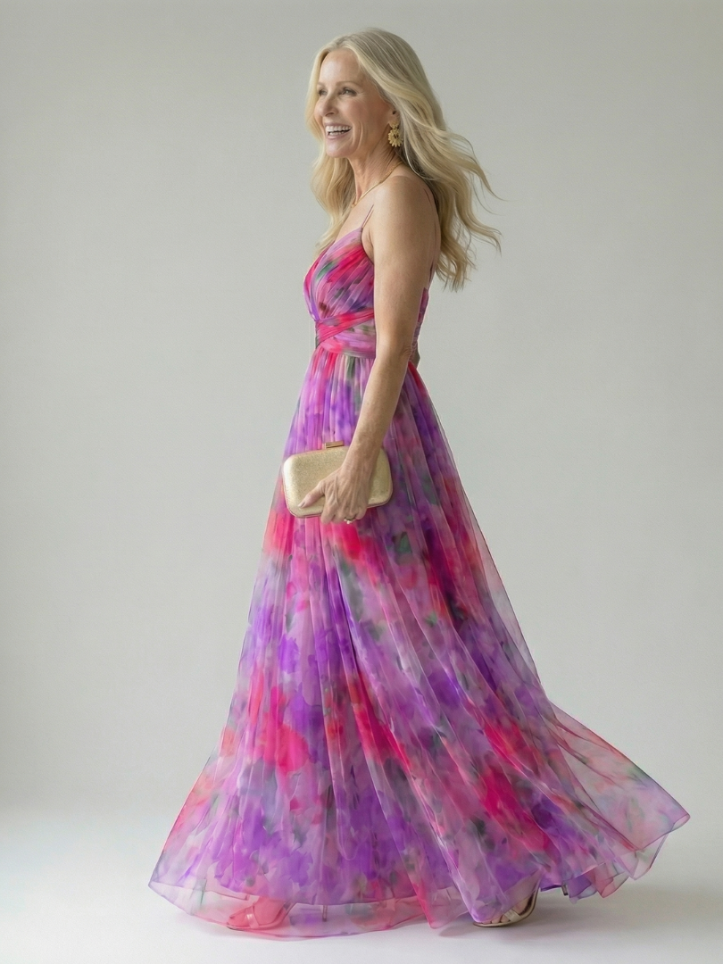 Isel Soft Wrap Maxi Dress