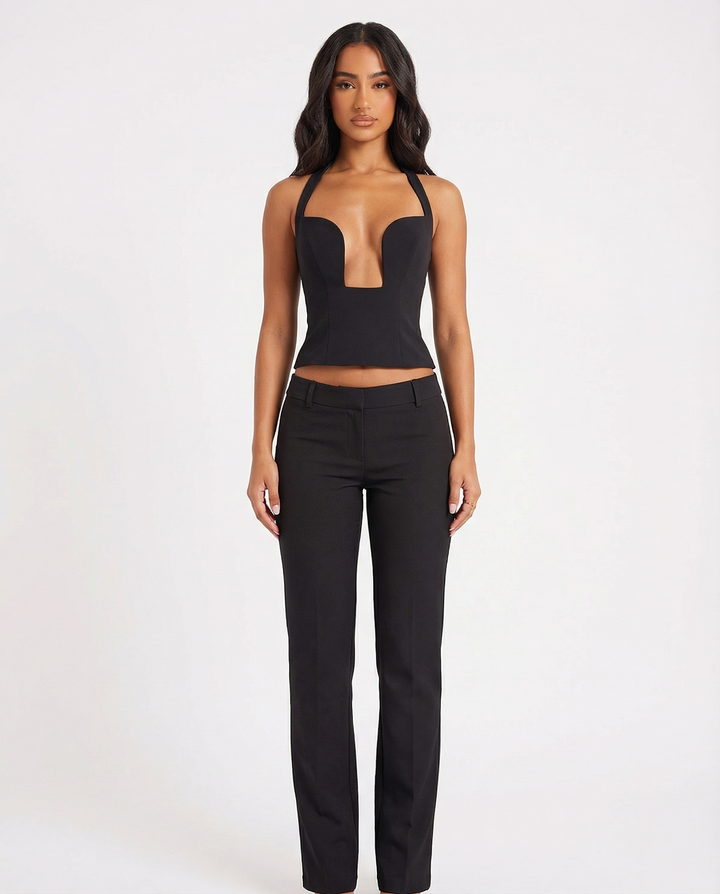 Celestine Plunge Top