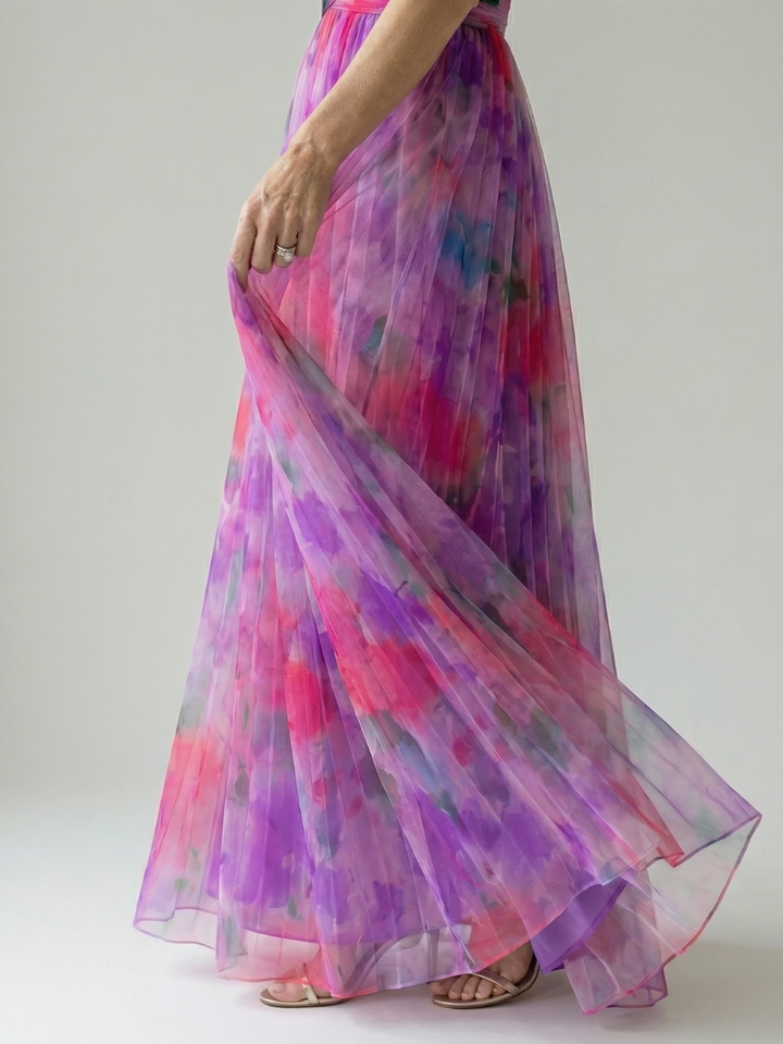 Isel Soft Wrap Maxi Dress