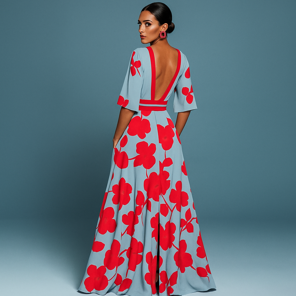 Layla | Elegant Viscose Dress