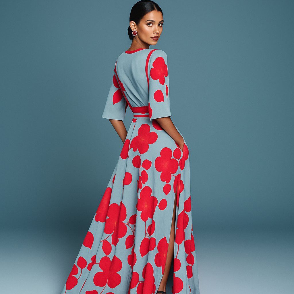 Layla | Elegant Viscose Dress