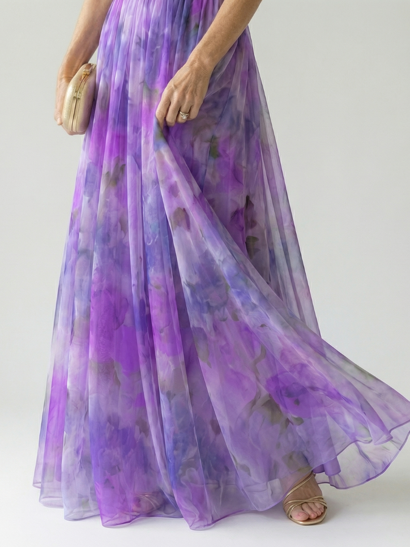 Isel Soft Wrap Maxi Dress
