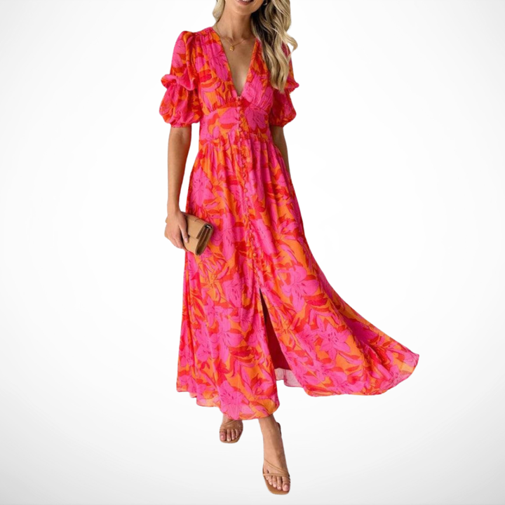 Sunlit Splendor Maxi Dress