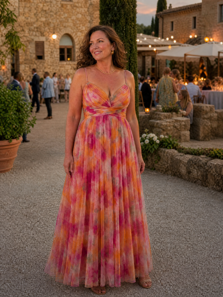 Isel Soft Wrap Maxi Dress