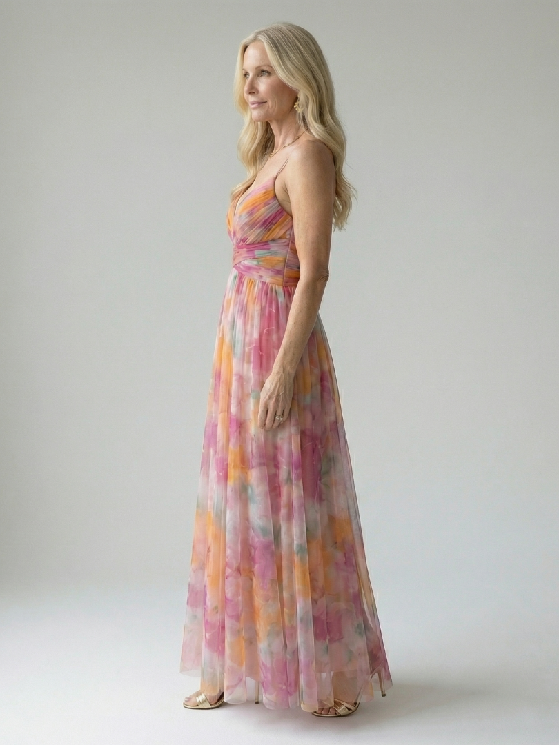 Isel Soft Wrap Maxi Dress