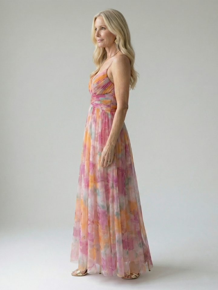 Isel Soft Wrap Maxi Dress