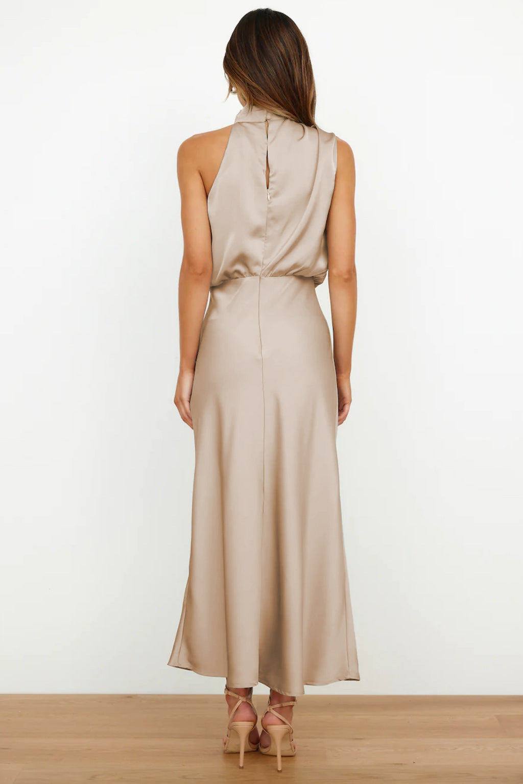 Sienna | Draped Waist Maxi Dress