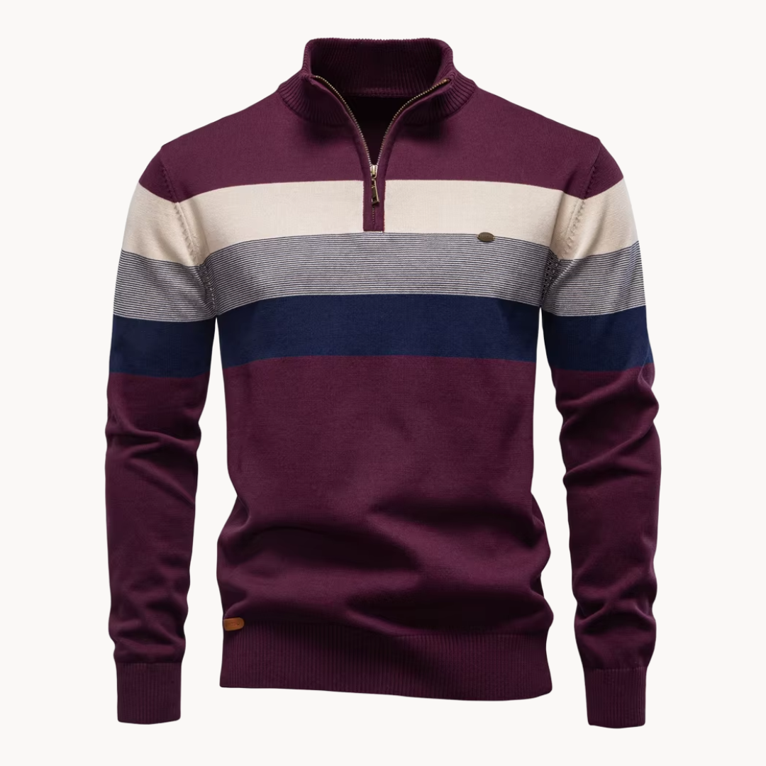 Riviera Quarter-Zip Sweater