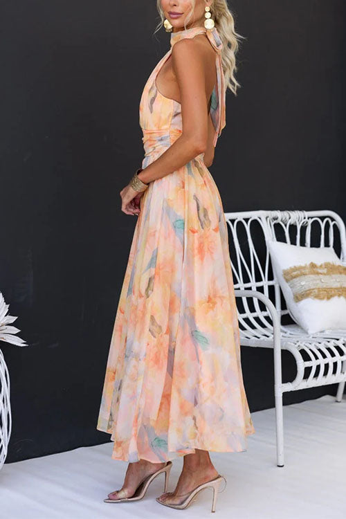 Ava Floral Maxi Dress