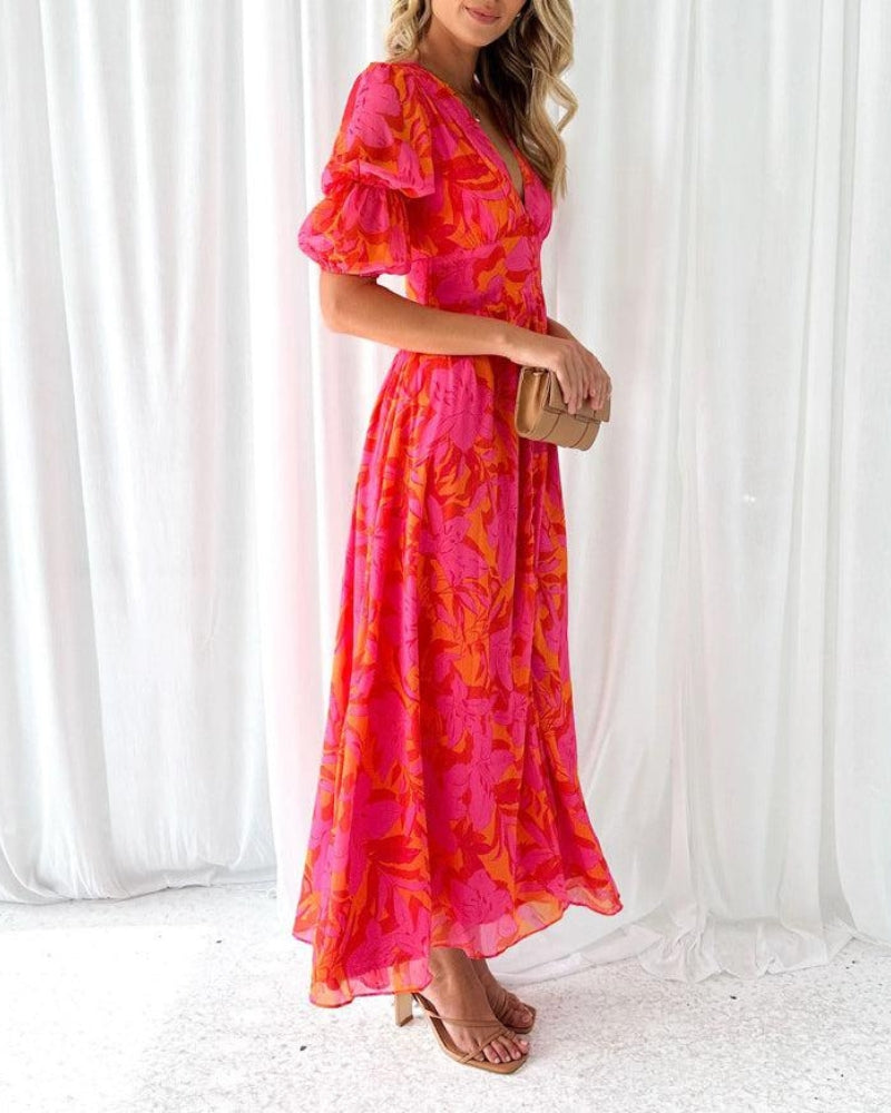 Sunlit Splendor Maxi Dress
