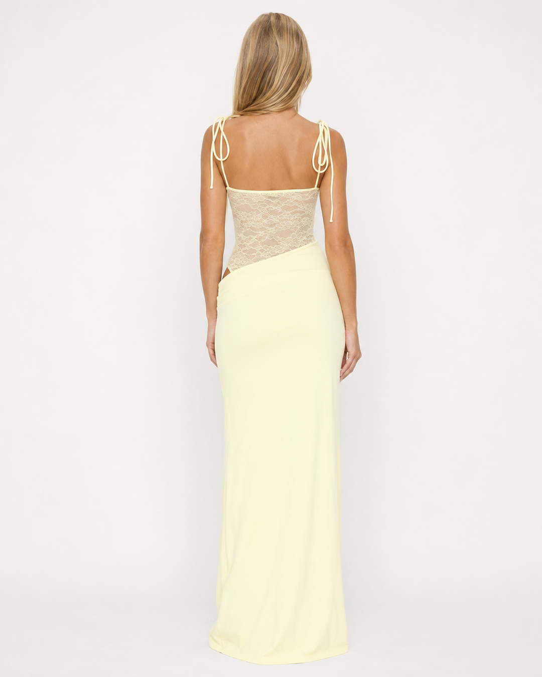 Lace Inset Maxi