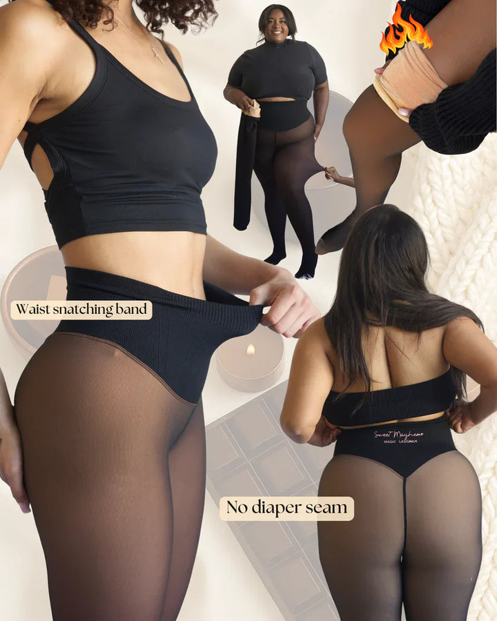 WarmSheer™ Sculpting Fleece Tights