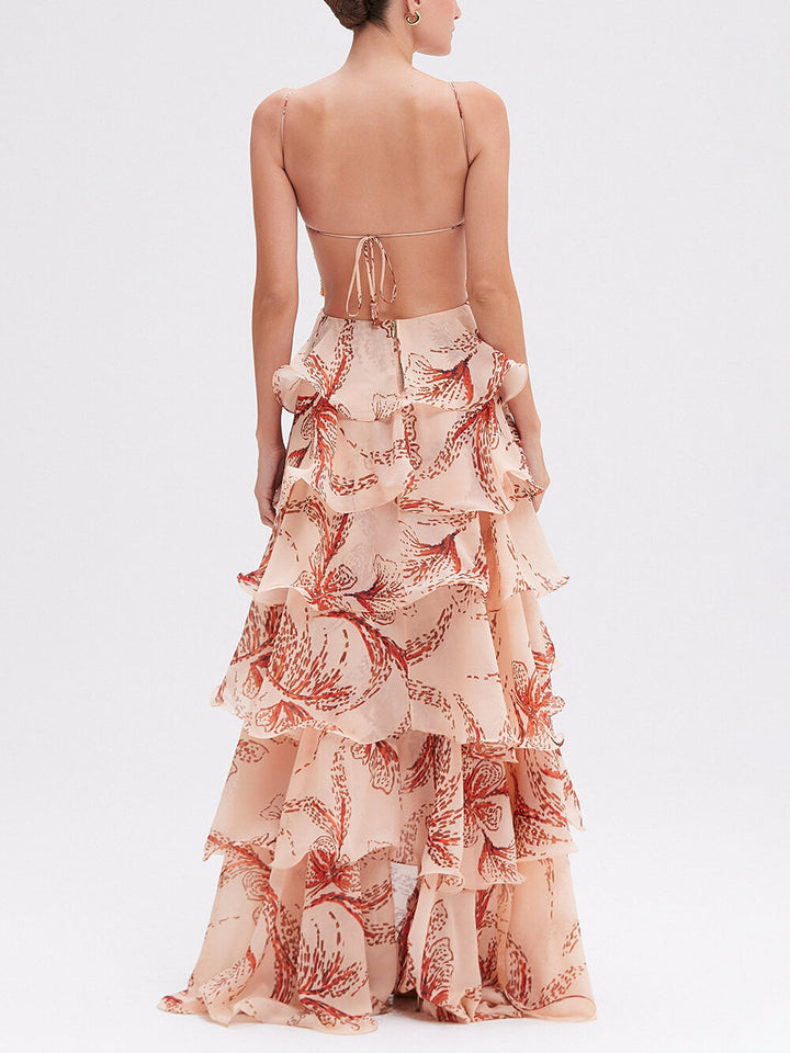 Delacroix Signature Butterfly Maxi Dress