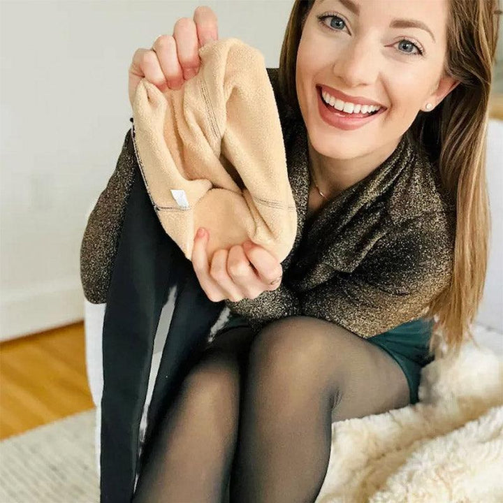 WarmSheer™ Sculpting Fleece Tights