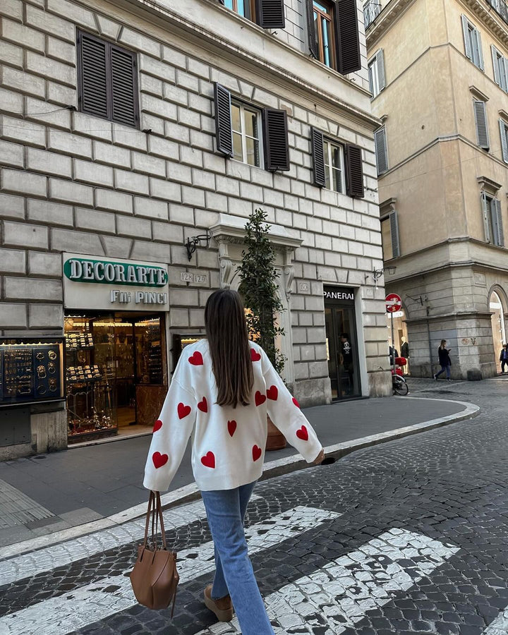 Amore Heart Sweater