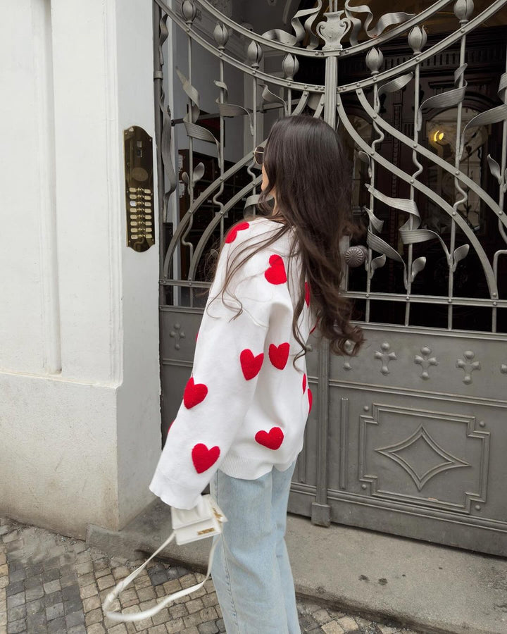 Amore Heart Sweater
