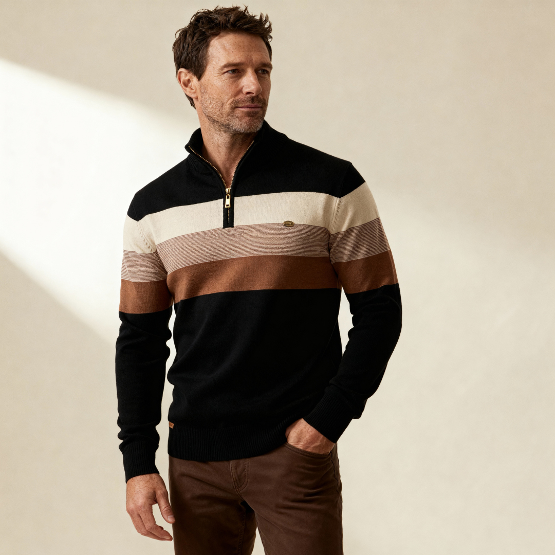 Riviera Quarter-Zip Sweater