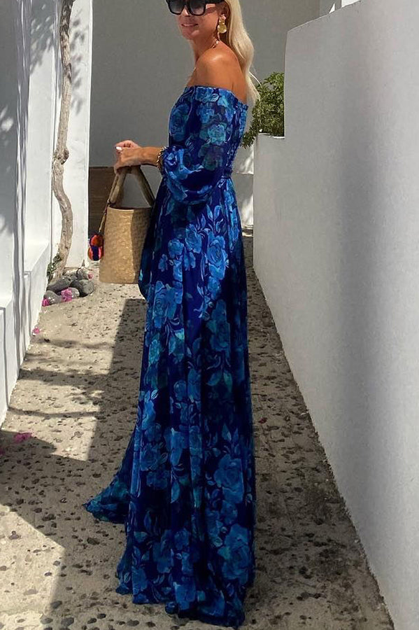 Paloma | Off-Shoulder Floral Maxi Dress