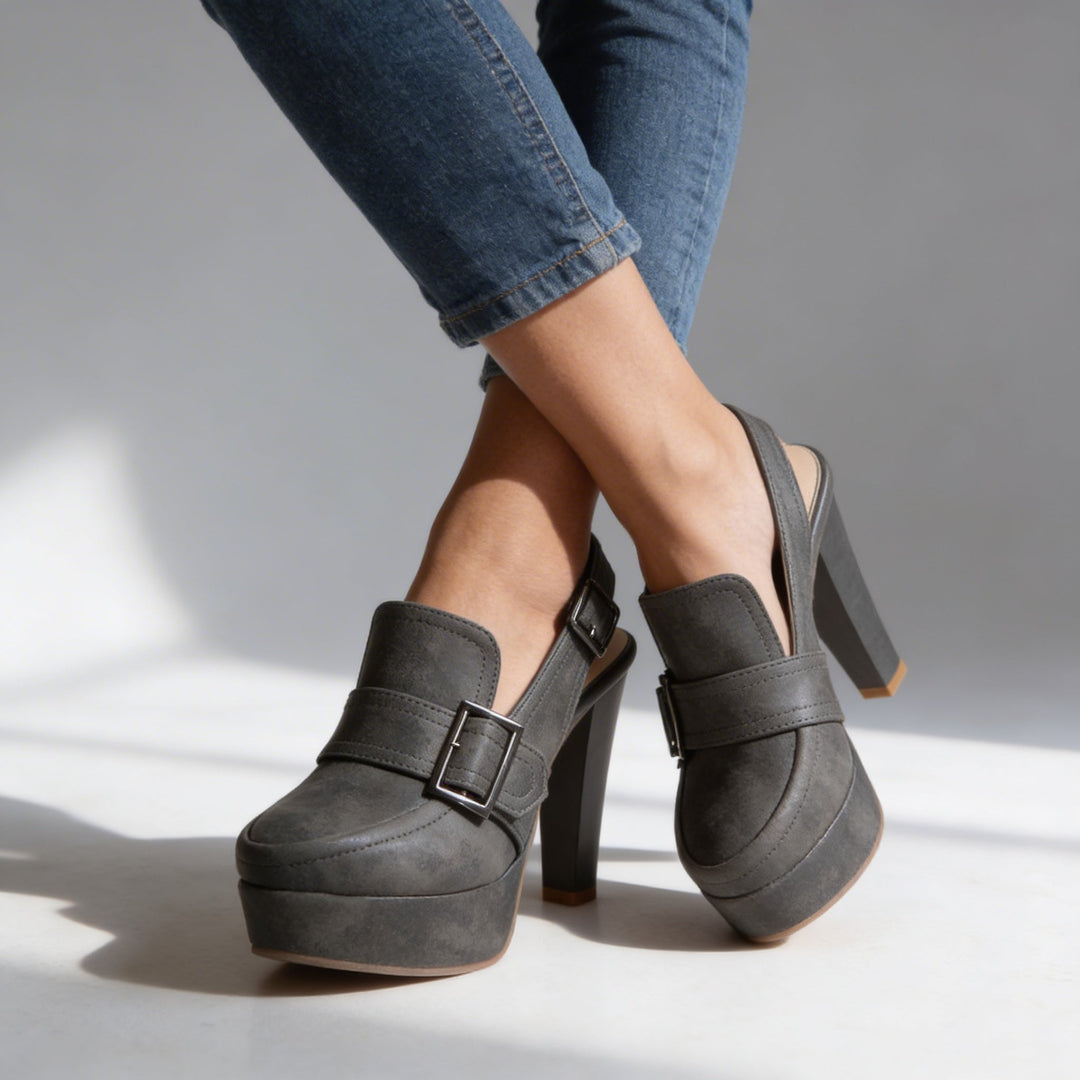 Siena Slingback Platform Heels