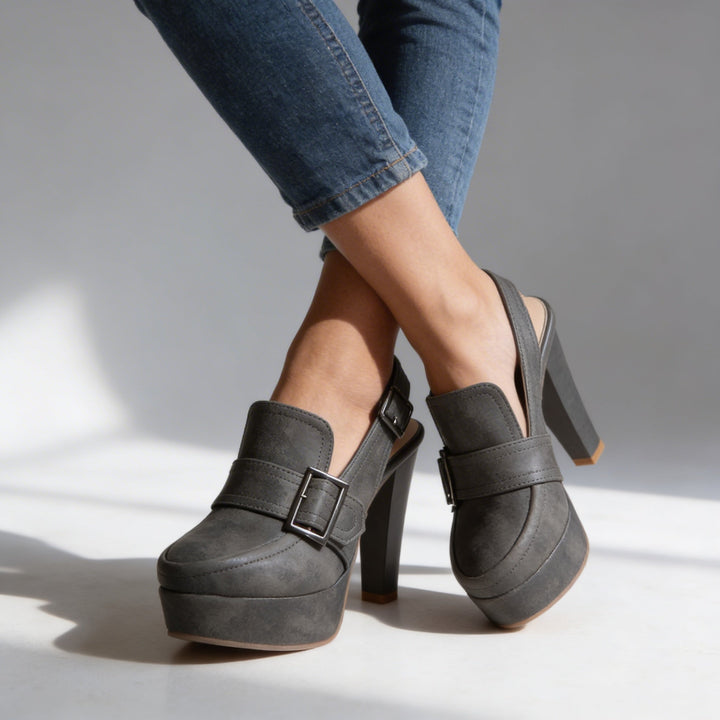 Siena Slingback Platform Heels