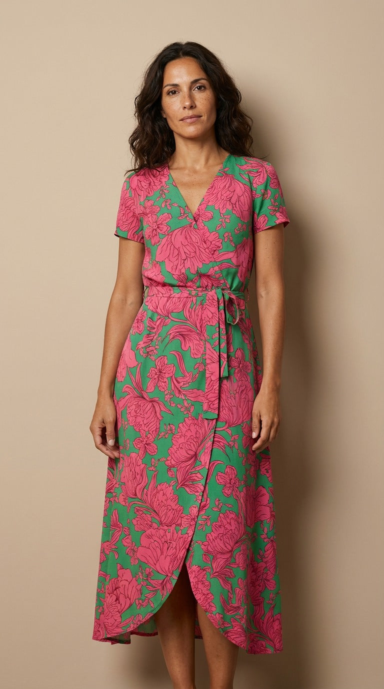 Pink and Green