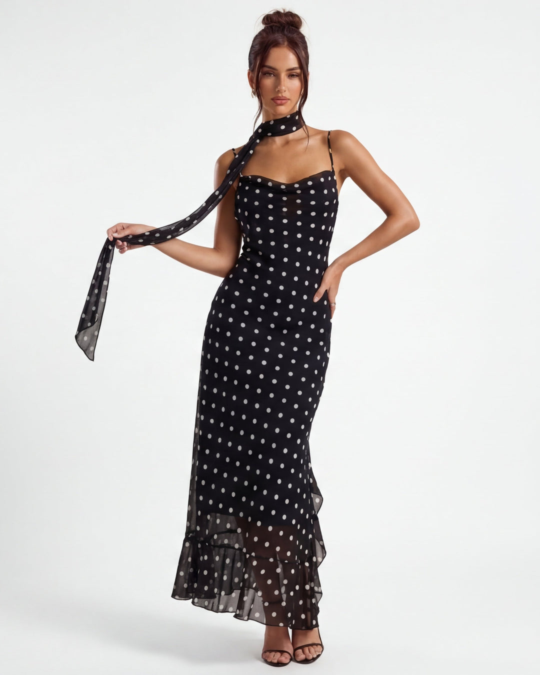 Midnight Dot Maxi