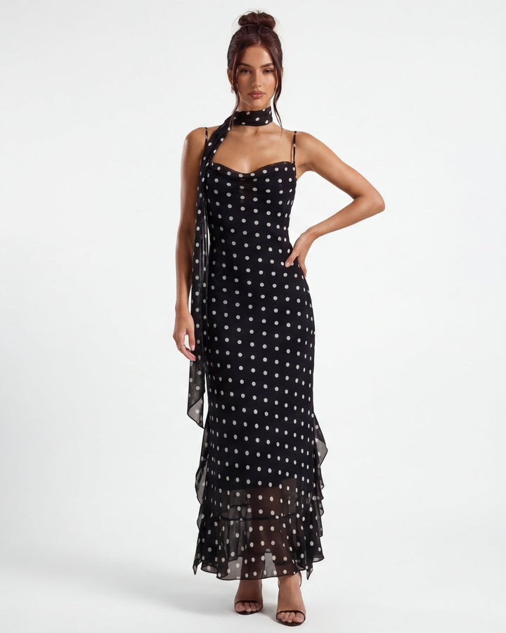 Midnight Dot Maxi