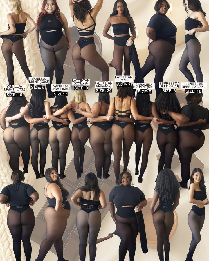 WarmSheer™ Sculpting Fleece Tights