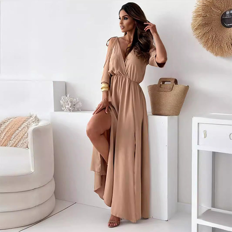 Catalina | Maxi Dress with Thigh Split