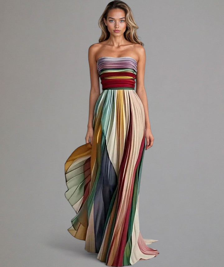 Talma Effortless Strapless A-Line Dress